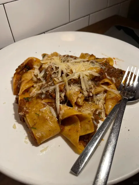 I think the pasta here is just amazing!