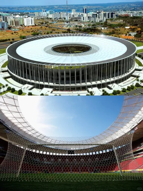 🇧🇷 "Forest of Pillars": Brasília National Stadium