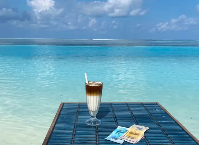 First trip to Maldives 🇲🇻 Dhiffushi: Nailed it with a blind pick! ✨