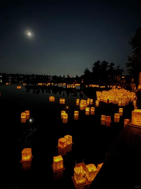 Seattle｜Water Lantern Festival 🏮