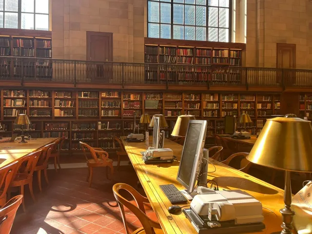 New York Challenge: 50 Best Study Spots (1) Public Library ❤️‍🔥