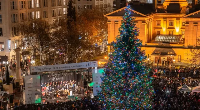 Portland Christmas Tree Lighting Ceremony
