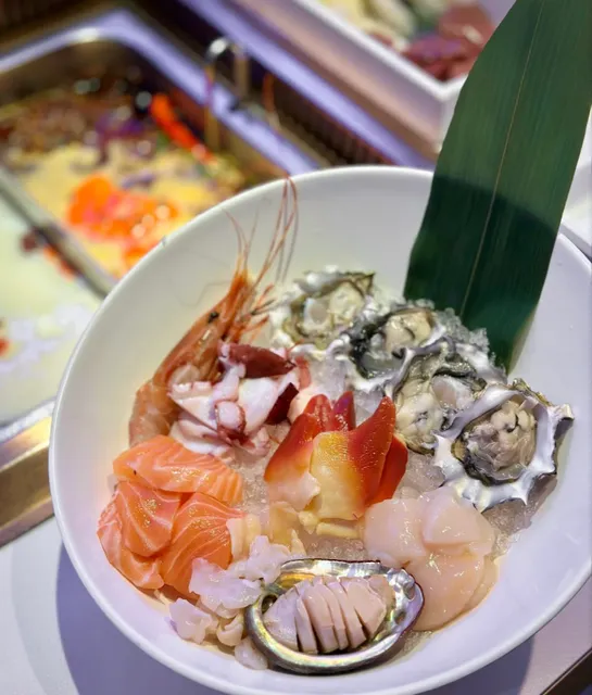Seafood Hotpot Buffetin NY--Chong Qing Wharf Hot Pot