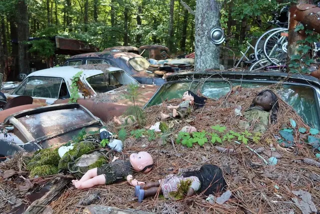 【Georgia's "Vintage Car Forest Graveyard"｜Just Outside Atlanta