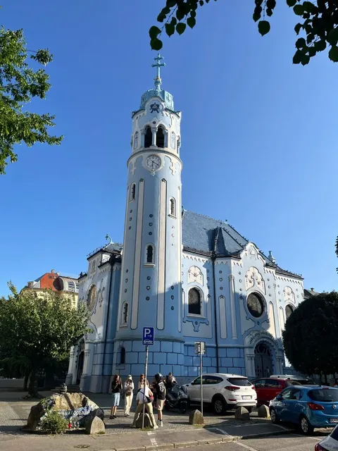 The Blue Church of Bratislava: Church of St. Elizabeth 💙⛪