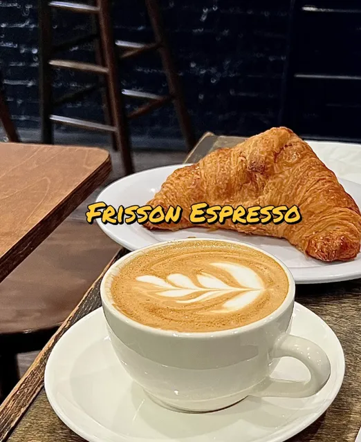 First thing after returning to New York: Have a proper cup of coffee 