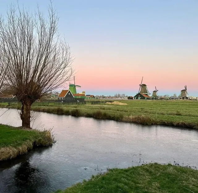 🇳🇱 Zaanse Schans Windmill Village Travel Guide