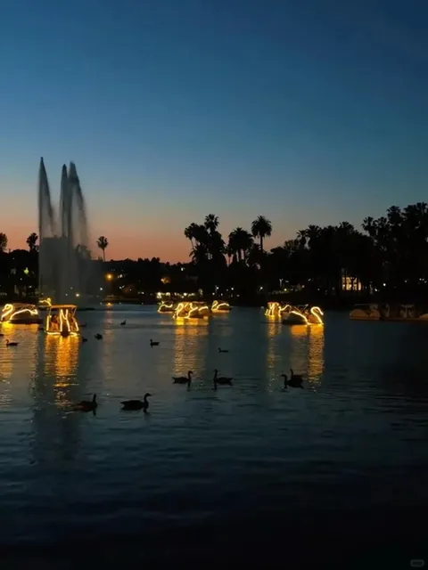 A Lakeside Fairytale in Downtown LA – Echo Park Lake 🌿✨