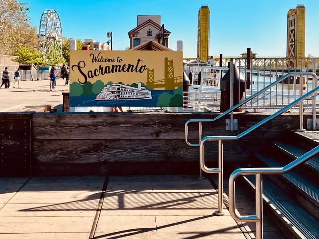 🇺🇸 California | Old Sacramento Townwalk 🏛️🚂