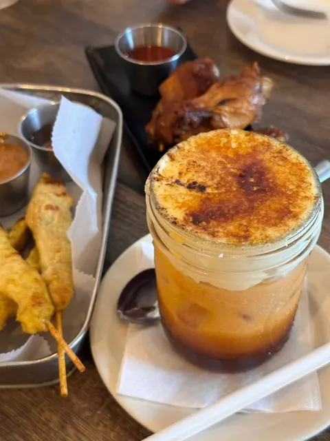 DMV｜Crème Brûlée Thai Tea 🍮 + Thai Basil Minced Meat Rice 🍛  