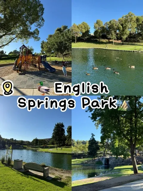 📍A Quiet Oasis in Chino Hills – Duck Lake at English Springs Park 🦆