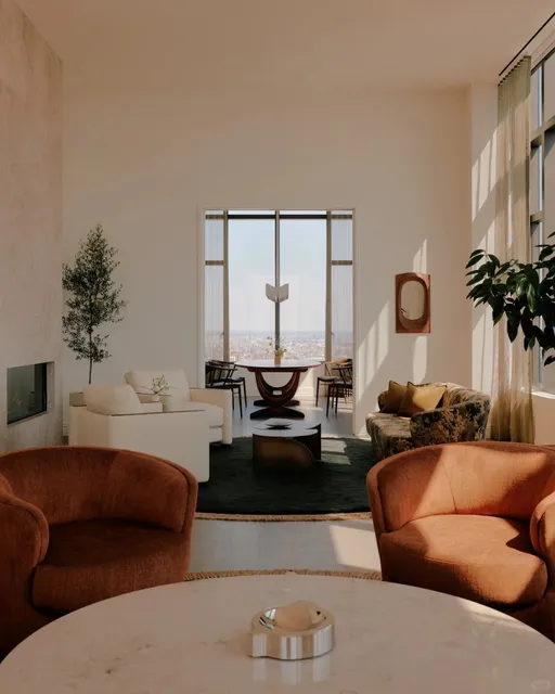 Gallery Penthouse - Where Design Meets the Clouds! 🏙️🎨  