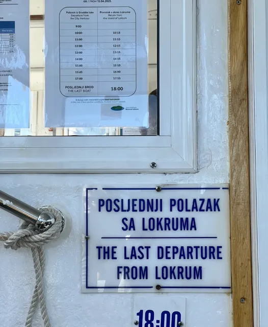 Lokrum Island Ferry: Updated Schedule & Must-See Spots
