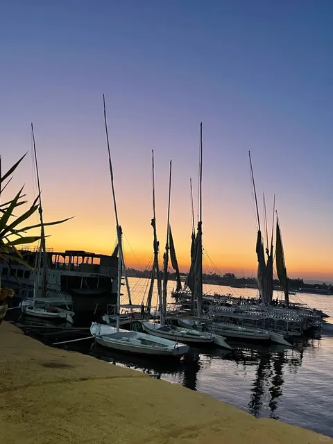 🇪🇬 Luxor | Sunset Dinner by the Nile 🌄