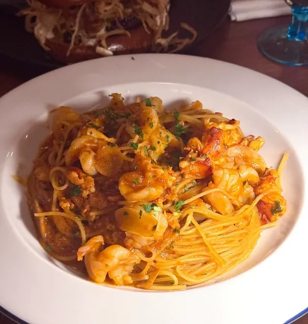 Boston | This lobster pasta is amazing! 🦞