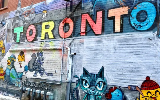 Toronto Trip — Graffiti Alley on Queen Street West 🎨🌆