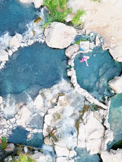 Fifth Water Hot Springs and Falls, Springville, Utah 🌿💧  