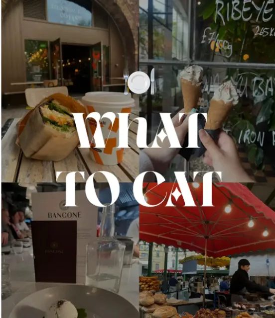 Exploring the Delicacies in London🍴 Besides Borough Market and Camden