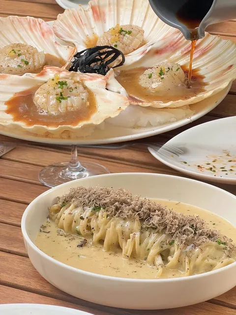 I'm craving their scallops and truffle pasta again! 🦪🍝 ∙