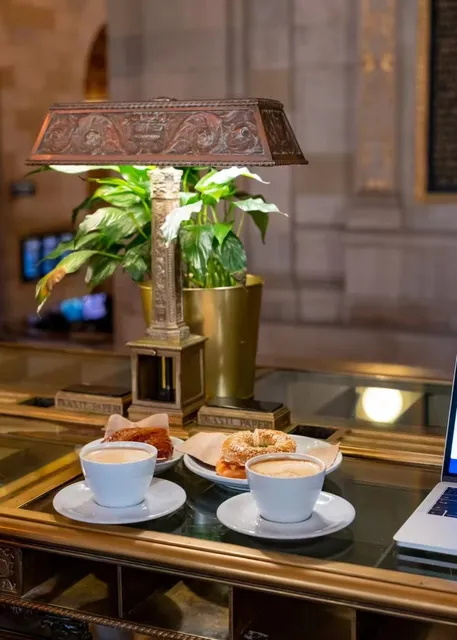 Drink a cup of coffee in Montreal's THE Crew Café