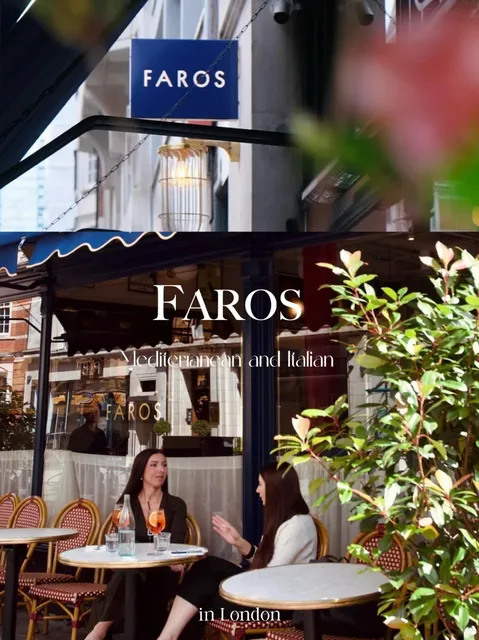 🍴✨ London Hidden Gem: Faros Mediterranean Restaurant! ✨🍴