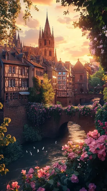 Where French & German Cultures Dance on the Rhine 🌉✨