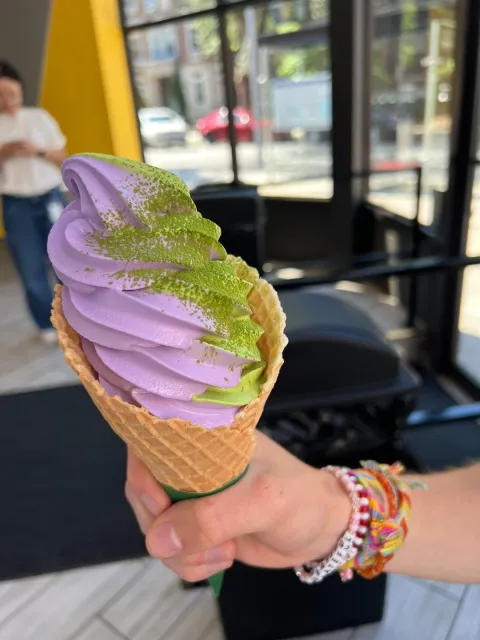 A Lovely Spot for Tea & Soft Serve at Fenway! 🍵