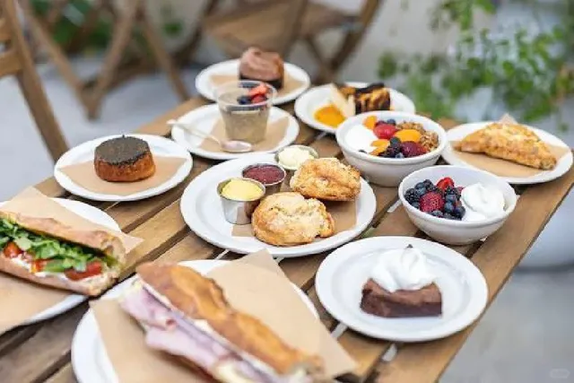 Outdoor Afternoon Tea in SoCal