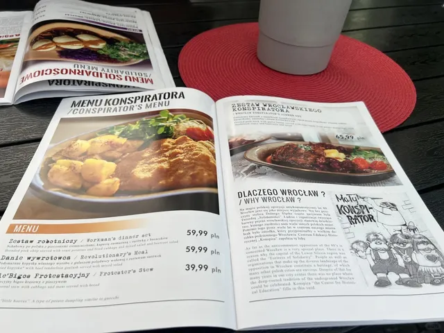 "Konspira: Wrocław’s Anti-War Themed Polish Food Revolution! ✊🍽️"