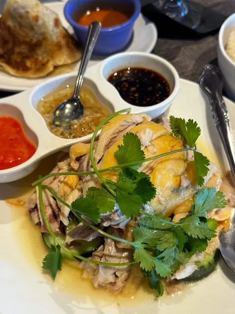 The first bite made me realize that all the Hainanese Chicken Rice