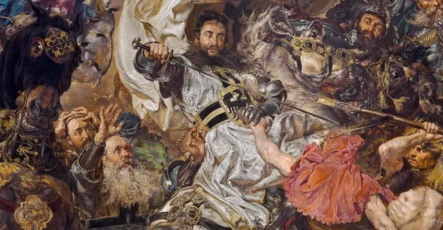 "The Battle of Grunwald" by Jan Matejko (1872-1878) ⚔️🎨 