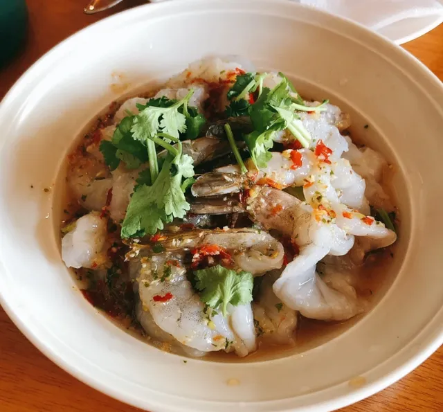 Raw fish in Boston? Thai Place is the best