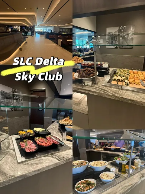 🇺🇸 Salt Lake City SLC Delta Sky Club ✈️