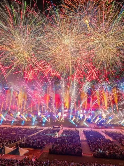 🎆 Expo Memorial Park East Plaza Fireworks Festival 🌸🌺🌿🍃