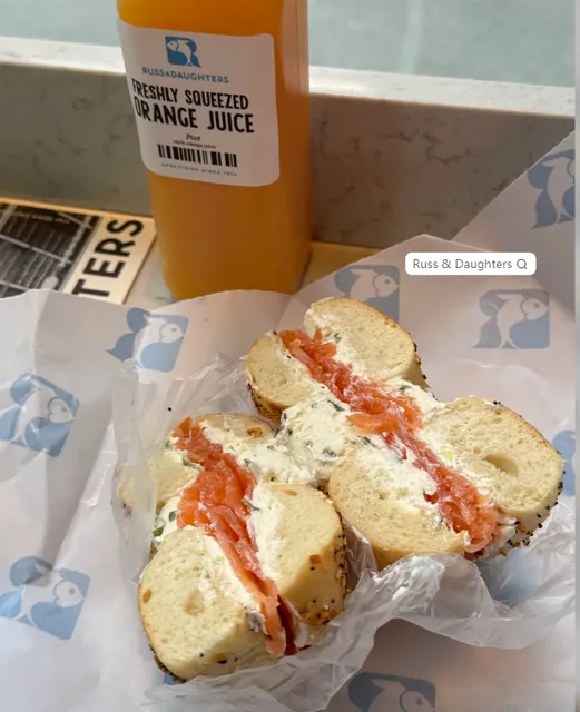 New York Russ & Daughters ⭐️⭐️⭐️