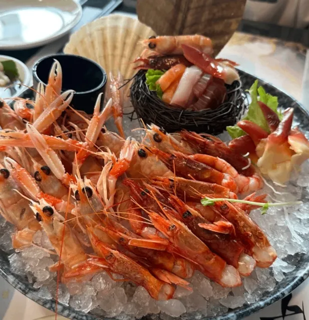 Red shrimp all you can eat in Florence