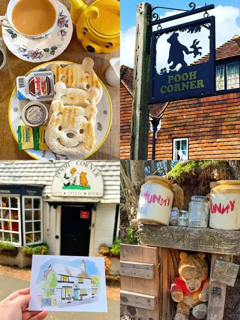 🇬🇧 Adorable Winnie the Pooh-Themed Shop Near London 🍯