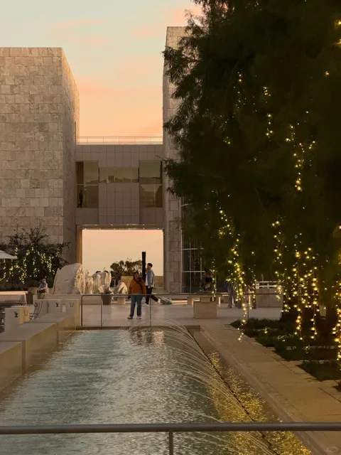 The Getty Center｜Orange Sunset Glow ✨