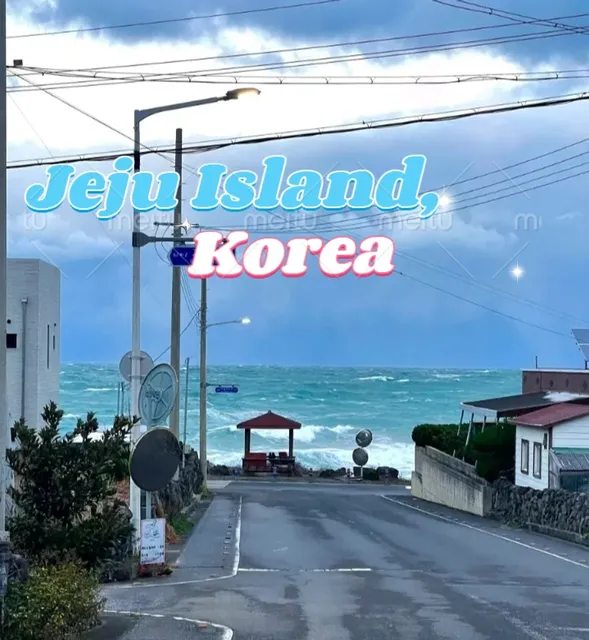 In South Korea!! Jeju Island in the off-season is truly an ideal place on earth.