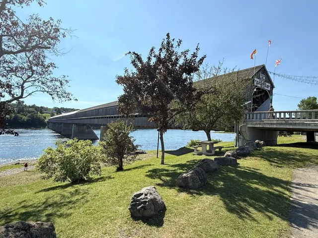 🇨🇦 Step Into History: Hartland Covered Bridge, the World’s Longest! 
