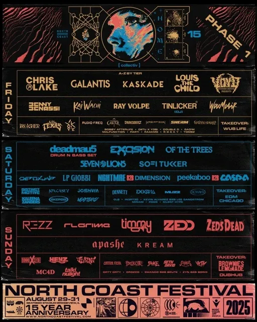 🎉 North Coast Music Festival 2025 is Coming to Chicago!! 🎉