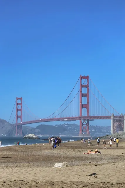 🇺🇸 Baker Beach – San Francisco’s Clothing-Optional Shore 🏖️