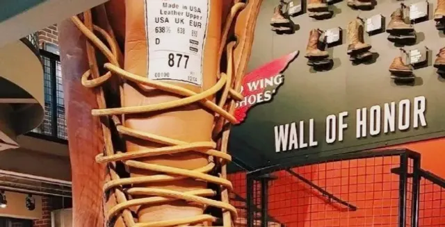 👢 The World's Biggest Boot at Red Wing Shoes