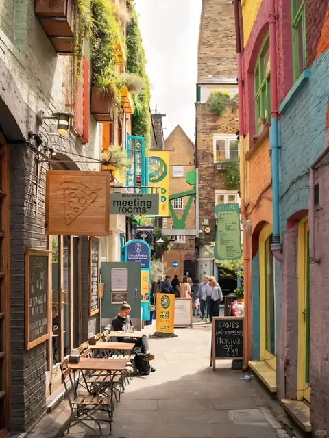 Hidden London Gem | The Candy-Colored Fairytale World of Neal's Yard