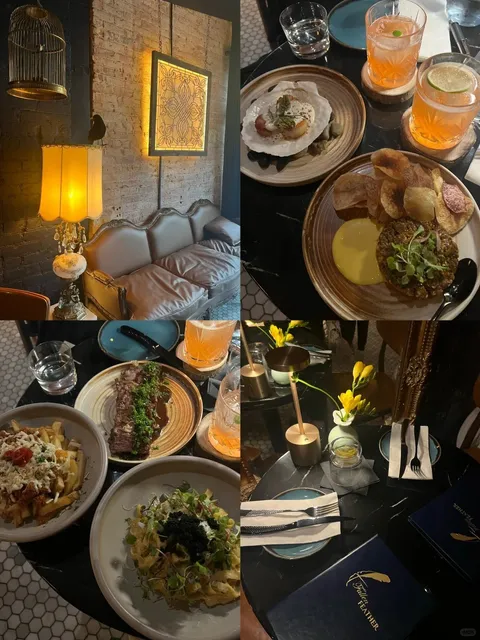 Hidden Gem Alert! Fallen Feather - Ossington's Cozy Retro Cocktail Bar