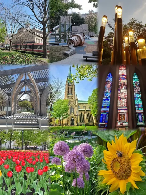 🇨🇦 St. James Park: Toronto's Picturesque Urban Oasis ⛲️📸