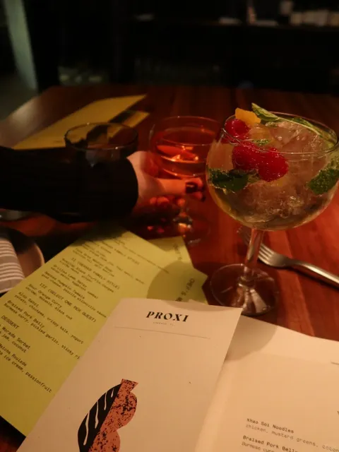 At Proxi, I ate a spoonful of curry, a piece of braised pork