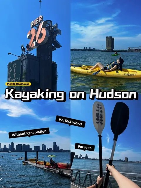 New York | Floating on the Hudson River for a Day 🦦🆓🚣