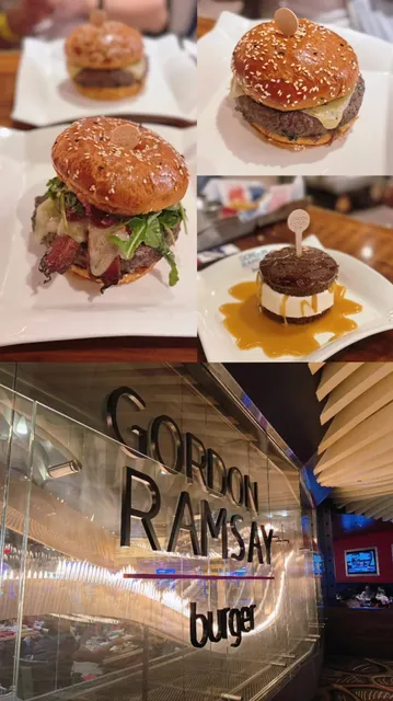 Las Vegas Food Rec｜🍔 Gordon Ramsay Burger 🍔