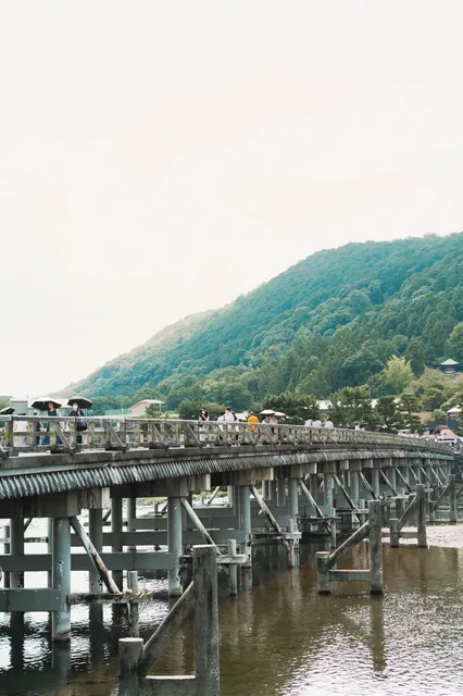 Kyoto Arashiyama Togetsu Bridge